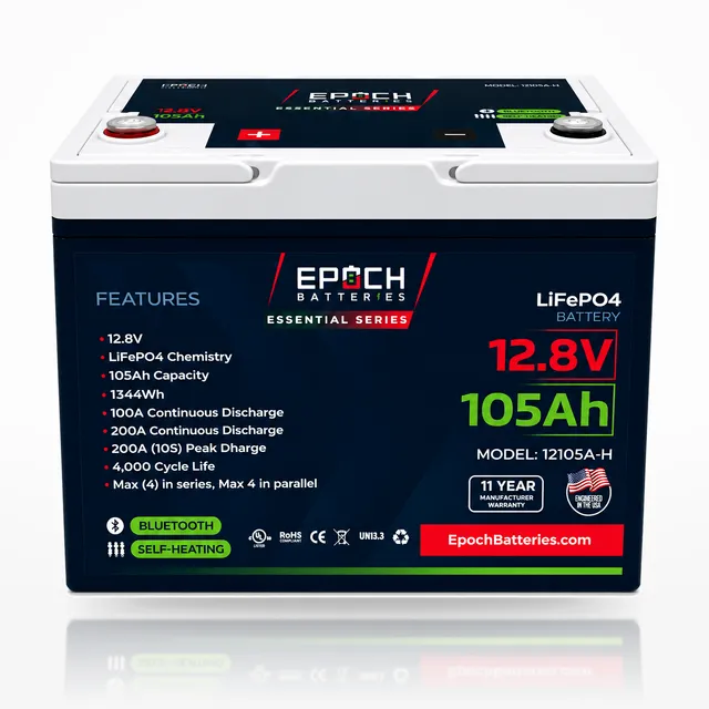 Epoch 12V 105Ah Essential Series — 12105A-H