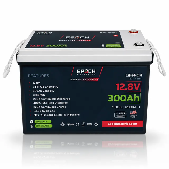 Epoch 12V 300Ah Essential Series — 12300A-H