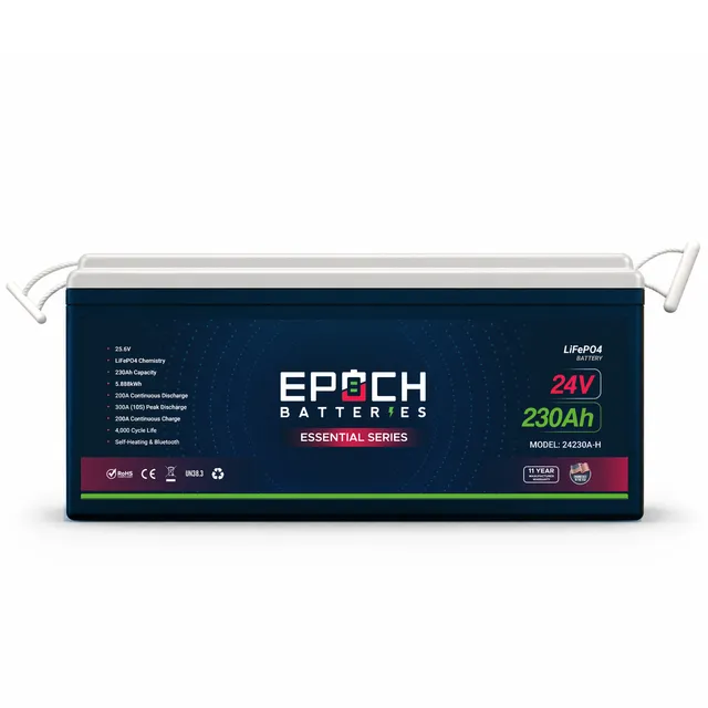 Epoch 24V 230Ah Essential Series — 24230A-H
