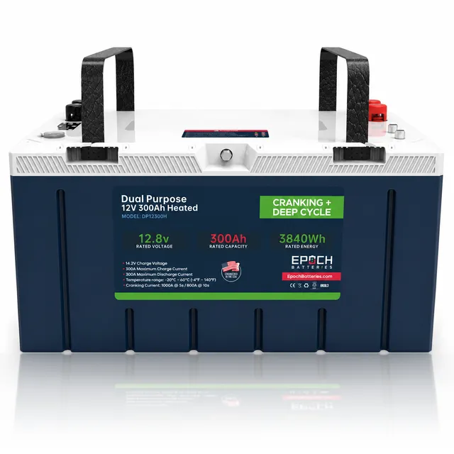 Epoch 12V 300Ah Cranking & Deep Cycle - Pro Series — DP12300H