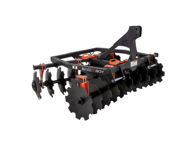 Bad Boy 6' Disk Harrow 18" Blades (Orange)