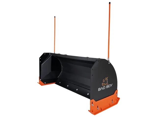 Bad Boy 5' Snow Pusher (UHMW) (Orange)