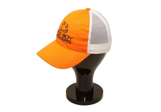 Orange / White Standard Hat With Standard Logo
