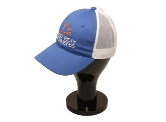 Royal Blue / White Standard Hat With Standard Logo