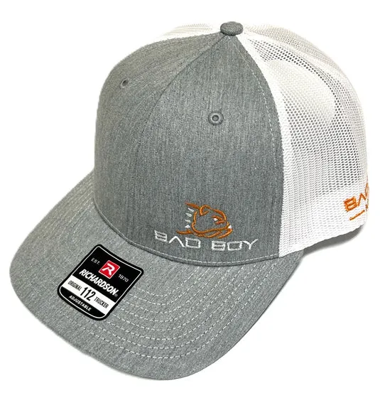 Richardson Grey/white Lh Bb Logo Hat