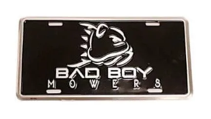License Plate - Black