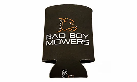 Black-Mowers Standard Logo Coozie