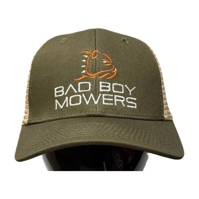 OLIVE / TAN STANDARD HAT WITH STANDARD LOGO