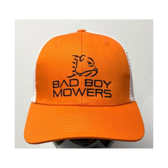 ORANGE / WHITE STANDARD HAT WITH STANDARD LOGO