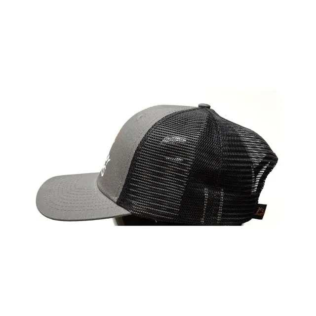 CHARCOAL / BLACK STANDARD HAT WITH STANDARD LOGO