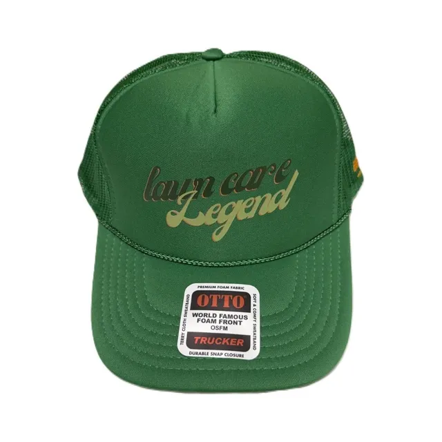 BBM LAWN CARE LEGEND KELLY GREEN HAT