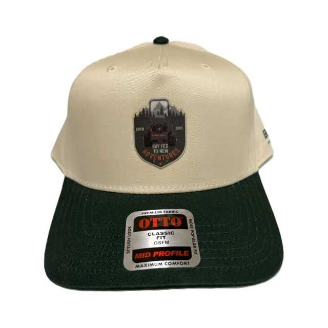 BBM ADVENTURES TAN/GREEN HAT