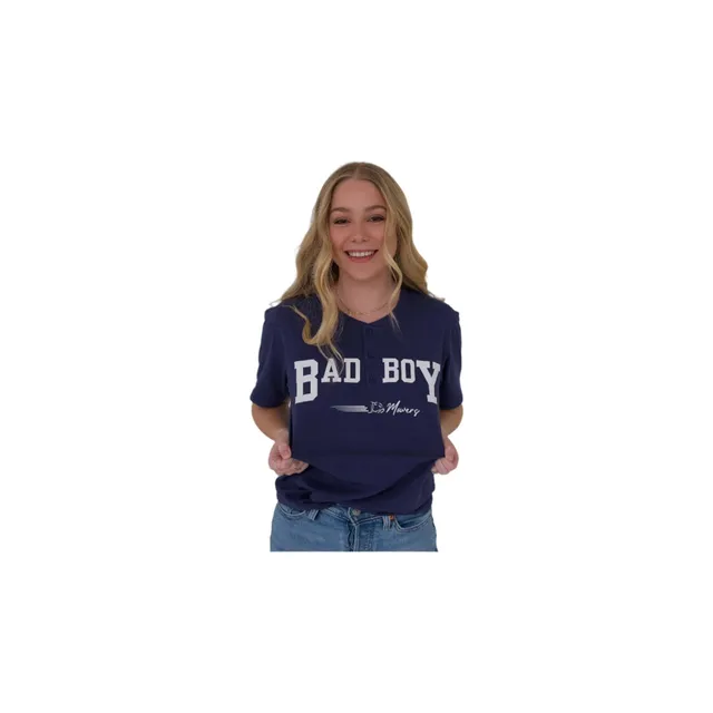 MEDIUM - MEN'S HEATHER INDIGO WHITE INK ON FRONT