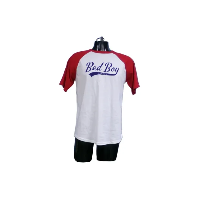M - YOUTH RED/WHT BBM SLUGGER T-SHIRT