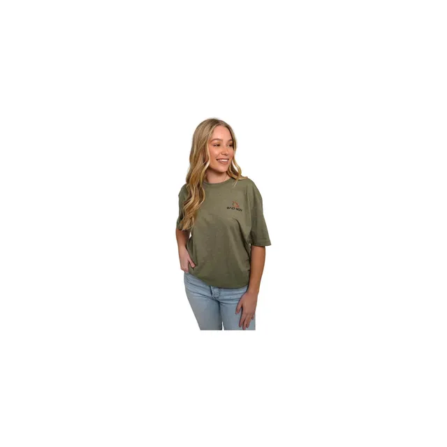 AMERICAN MOWER TEE LIGHT OLIVE - S